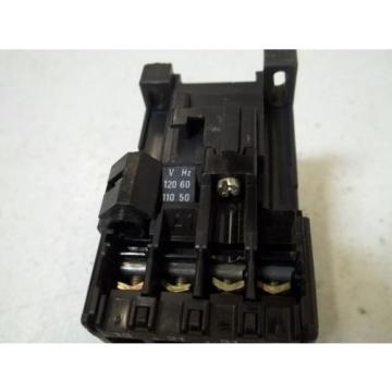 ABB K22E CONTACTOR 120V *USED*