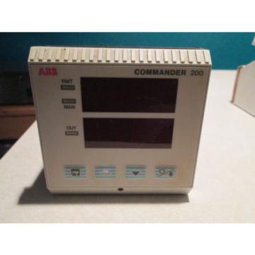 ABB KENT TAYLOR C201B30001U COMMANDER 200 PROCESS METER (USED)