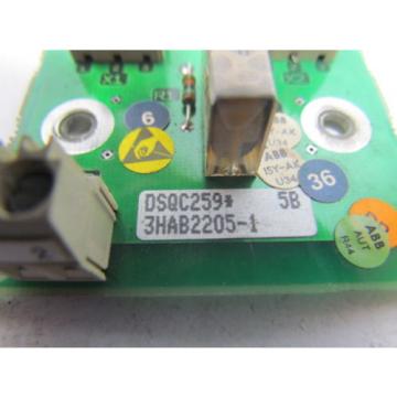 ABB Robotics 3HAB2205-1 DSQC 259 PCB Circuit Board