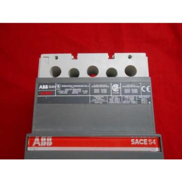 ABB  S4H250CW BREAKER  S4H 250AMP  3P  LSI S4H250BW