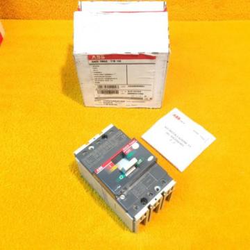 ***NEW*** ABB SACE TMAX T1B 160 3-POLE 160 AMP 600 VOLT BREAKER &amp; INSTALL KIT