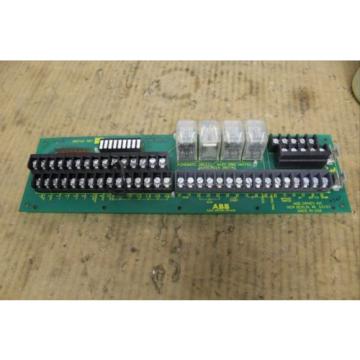 ABB ASEA BROWN BOVERI RELAY CIRCUIT BOARD CARD 380742 REV G 380746 380744