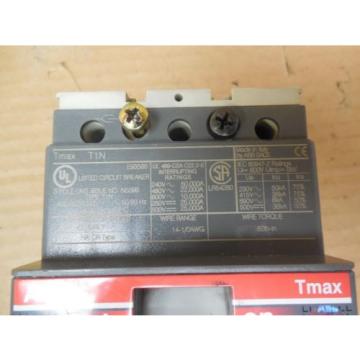 ABB Circuit Breaker T1N 40A 40 A Amp 3P 230/500V Used