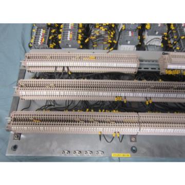 Electrical panel W/ (10) ABB N22E (12) NL40E Breakers  (160) WEW 35/2 Blocks