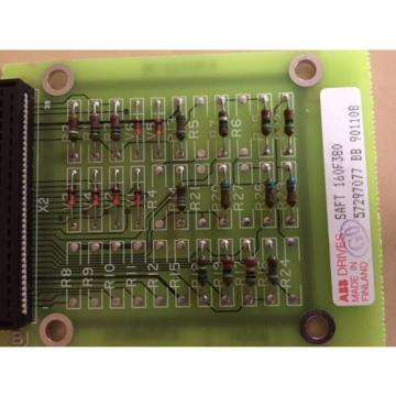 USED ABB SAFT 160F380,57297077,ABB 5761022-1B CIRCUIT BOARD ,BOXYO