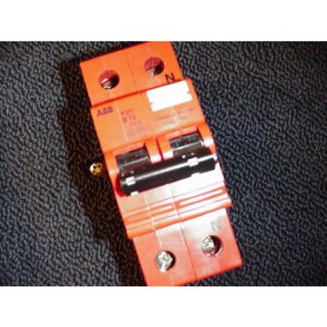 ABB Circuit Breaker P271 B13 RED FI/LS 0.01A NEW!