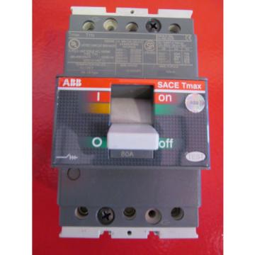 ABB SACE TMAX T1N 80 Amp Circuit Breaker T1N080TL