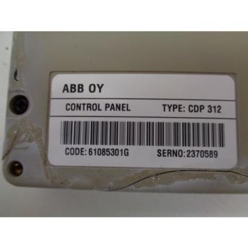 ABB CDP 312 DRIVE KEYPAD OPERATOR CONTROL PANEL OY - USED - FREE SHIPPING