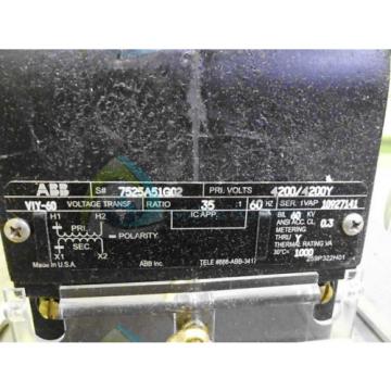 ABB VIY-60 VOLTAGE TRANSFORMER *NEW NO BOX*