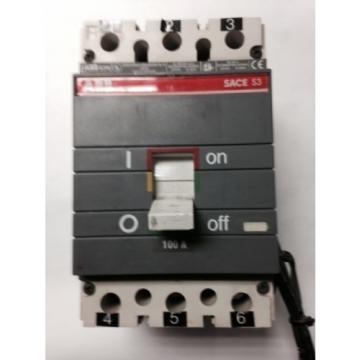 ABB 3 Pole, 100 AMP S3N Circuit Breaker