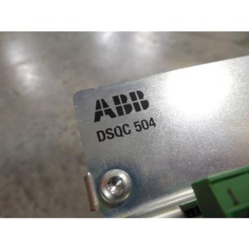 USED ABB DSQC 504 Base Connection Unit 3HAC 5689-1/04