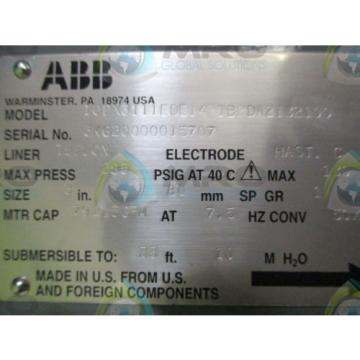 ABB 10DX3111EDE14P1B2DA2132100 FLOWMETER *NEW NO BOX*