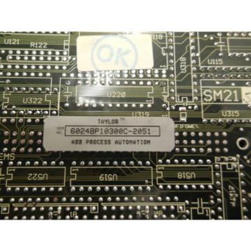 TAYLOR ABB 6024BP10300C PC BOARD 6024BP10300C-2051