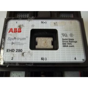 ABB EHD280 CONTACTOR *USED*