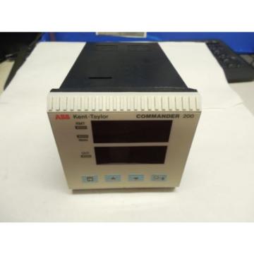 ABB COMMANDER 200 PROCESS CONTROLLER C201A30001U 110/230V VOLT 10VA 10 VA