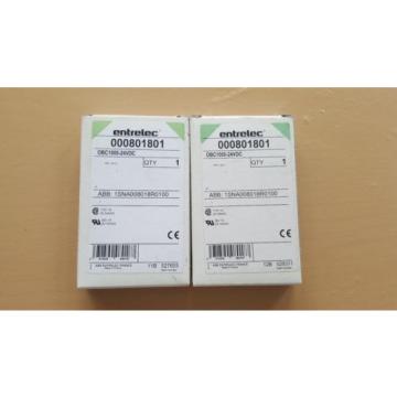 Entrelec 000801801 opto controller ABB 1SNA008018R0100  lot of 2 NEW