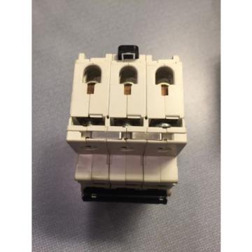 NEW ABB S283-K40 MINIATURE CIRCUIT BREAKER, 3 POLE, 40 Amp, NIB 480 VAC