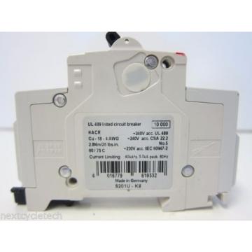 ABB S201U-K8A 8A 240V Circuit Breaker