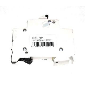 5925-01-466-5271 ABB S201-K50 S201-K50A CIRCUIT BREAKER S271-K50 116-7655