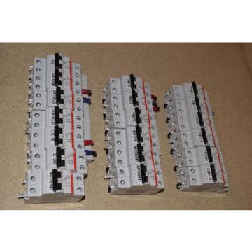 @@ ABB CIRCUIT BREAKERS S202 C3 (4), C10 (7), C2 (1), C6 (3),D6 (3) - LOT OF 18