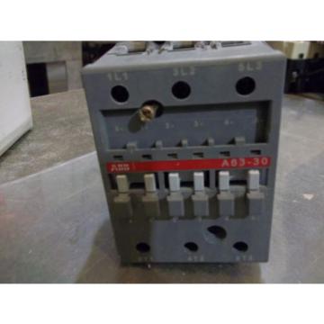 ABB ALLEN-BRADLEY A63-30-11 CONTACTOR 1SBL411001R8411 USED IN BOX (Q5)