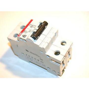 NEW ABB 16 AMP CIRCUIT BREAKER DIN MT 2 POLE S252 L 16A