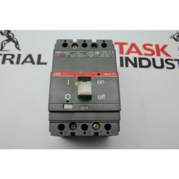 ABB S1N SACE S1 CIRCUIT BREAKER 30A 30 AMP 3 POLE 277/480VAC , S1N