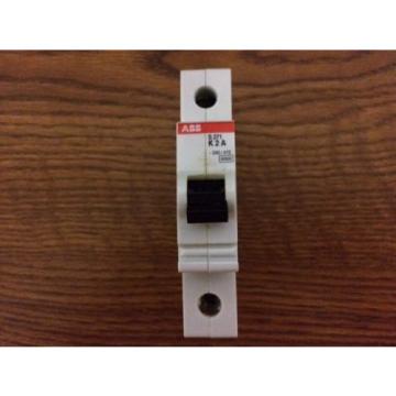 ABB S271 K1.6A, S271K1.6A 1.6 AMP SINGLE POLE CIRCUIT BREAKER