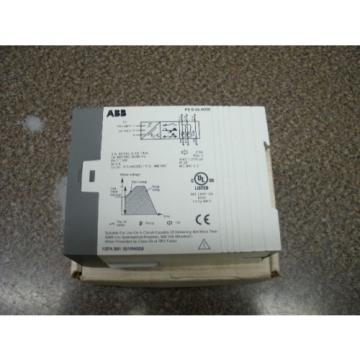 ABB # PSS03-400B (1SFA-891-001R400) SOFTSTARTER, 3A, 1.5 HP, 400 VAC , &#034;NIB&#034;