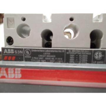 CIRCUIT BREAKER ABB SACE S3N CIRCUIT BREAKER 3 POLE 60 AMP