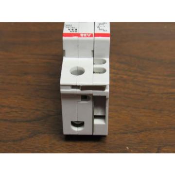 ABB CIRCUIT BREAKER S271-K8A S271K8A 8A 8 A AMP 1 POLE W/ AUXILIARY VDE0660T.200