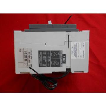 ABB S3B200T DDAS8 24 vdc ac shunt 2 a/b aux switch 200 amp s3b breaker