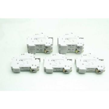 5 ABB Industrial Circuit Breaker Lot S272 K6A, S272 K4A, S271 K10A, S271 K16A