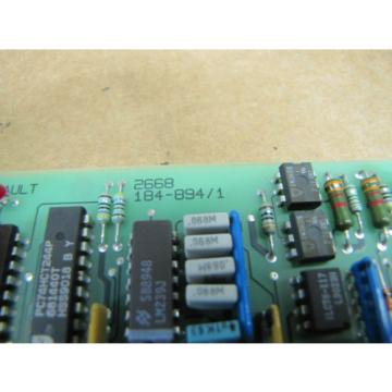 ABB ASEA BROWN BOVERI INPUT DIGITAL CIRCUIT BOARD YPI-103E YT204001-FB/1 2668