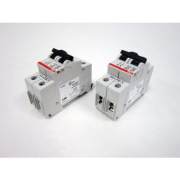 2x ABB S202U K15A HIGH PERFORMANCE CIRCUIT BREAKER 240VAC