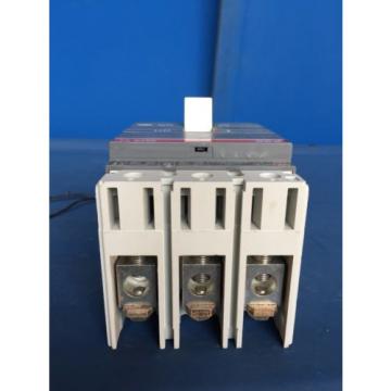 ABB SACE S3 150 Amp 480Volt Circuit Breaker W undervoltage