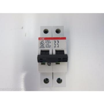 ABB S202U-K15A 15A 2-pole 240V Circuit Breaker