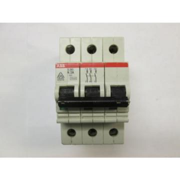 ABB Circuit Breaker Cat# S 283-K2A ... 2A ... 277/480 .. 3P .. UA-56