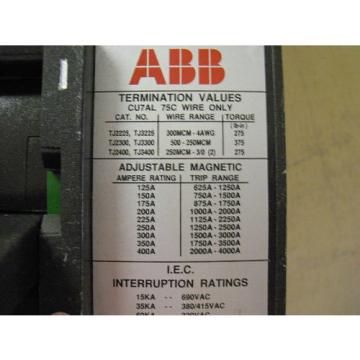 ABB Circuit Breaker MG816015 , 250 amp , 3 pole