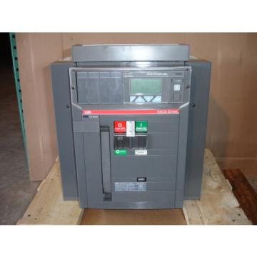 ABB E3N-A-20 SACE E-MAX PR122/P-LSIG Trip Circuit Breaker 600V 2000 Amp