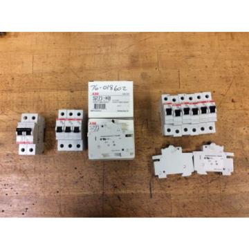 ABB CIRCUIT BREAKERS S271-K8, 11 PCS. S271-K4, 8 PCS. S272-K20, 1 PC