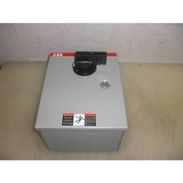 ABB FJ601-3P50A SWITCH ENLOSURE *NEW NO BOX*