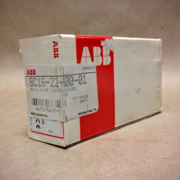 ABB BC16-22-00-01 Contactor 24VDC, 4-P, 2NO/2NC