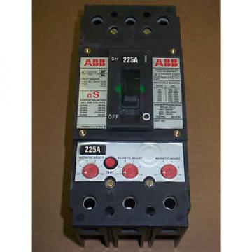 ABB FS 3 pole 225 amp 600v Circuit Breaker