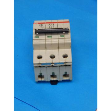 ABB S283-K4A Circuit Breaker 3Pole 4Amp 277/480Volt S283K4A