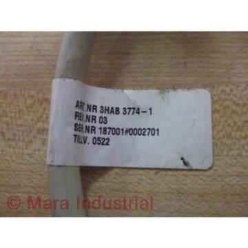 ABB 3HAB3774-1 Signal Cable SMB - New No Box