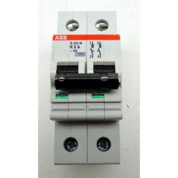 ABB K6A S282W 2-Pole Circuit Breaker