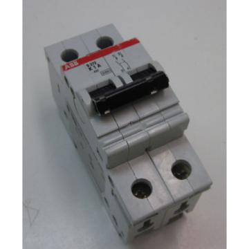 ABB MINI CIRCUIT BREAKER TYPE K TWO POLE 1A S272-K1