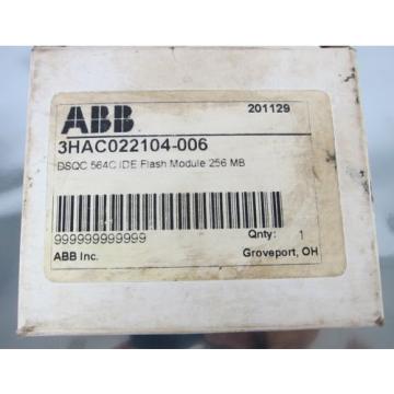 ABB 3HAC022104-006 DSQC564C IDE Flash Module 256MB DSQC 564C 3HAC 022104-006