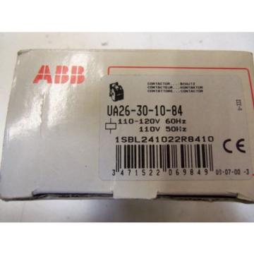 ABB CONTACTOR UA26-30-10-84 *NEW IN BOX*